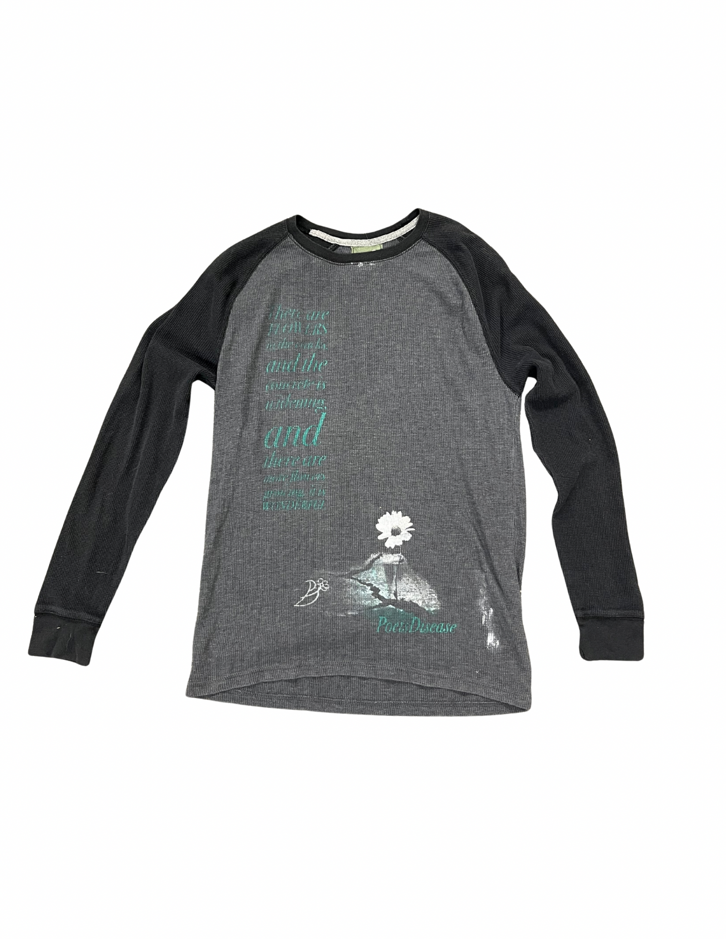 Flowers in the Cracks Waffle Long Sleeve