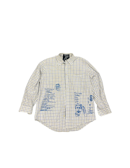 Gratuitous Efforts collared long sleeve