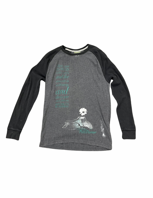 Flowers in the Cracks Waffle Long Sleeve