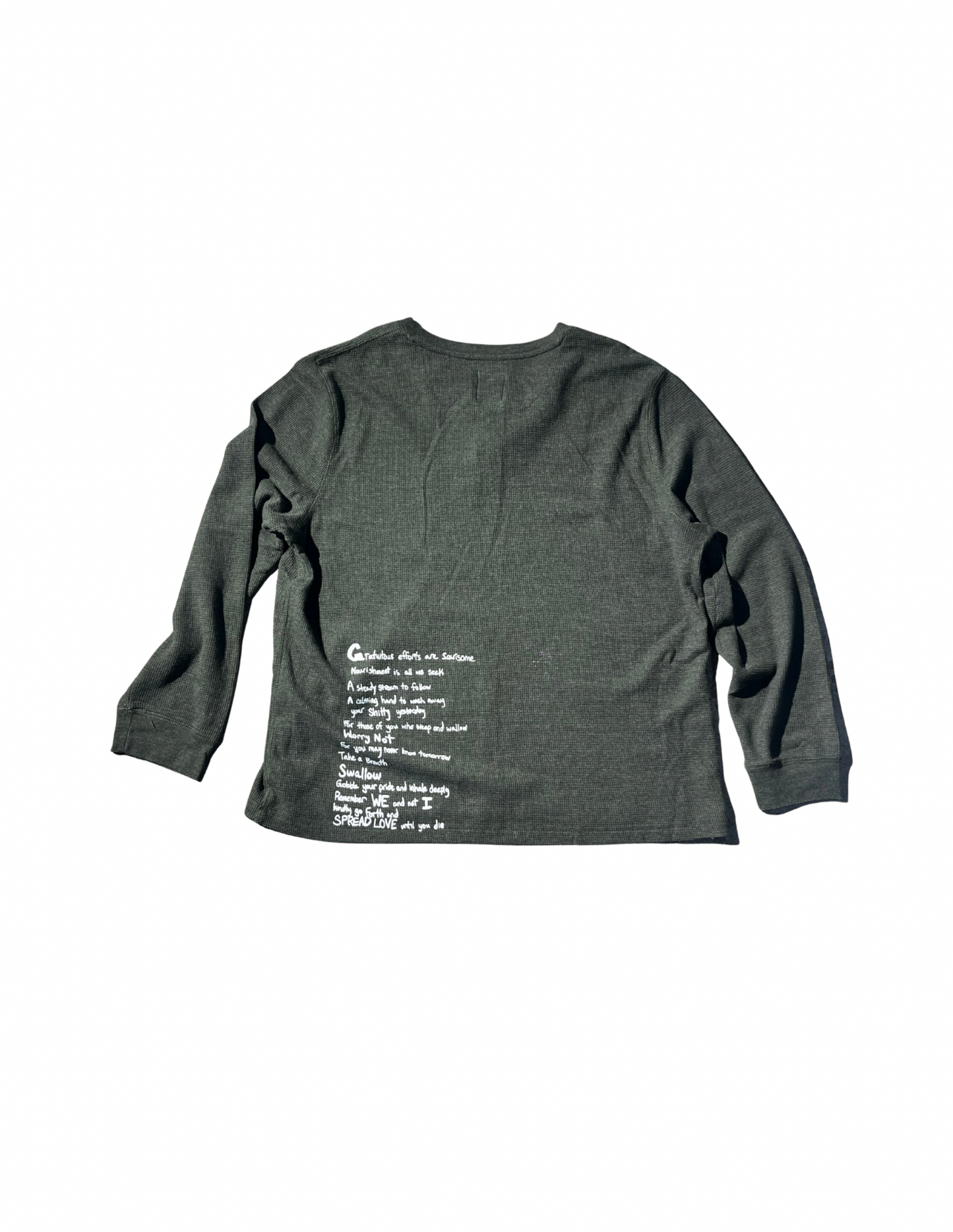 Gratuitous Efforts Waffle Dark Green