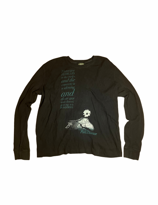 Flowers in the Cracks Waffle Long Sleeve