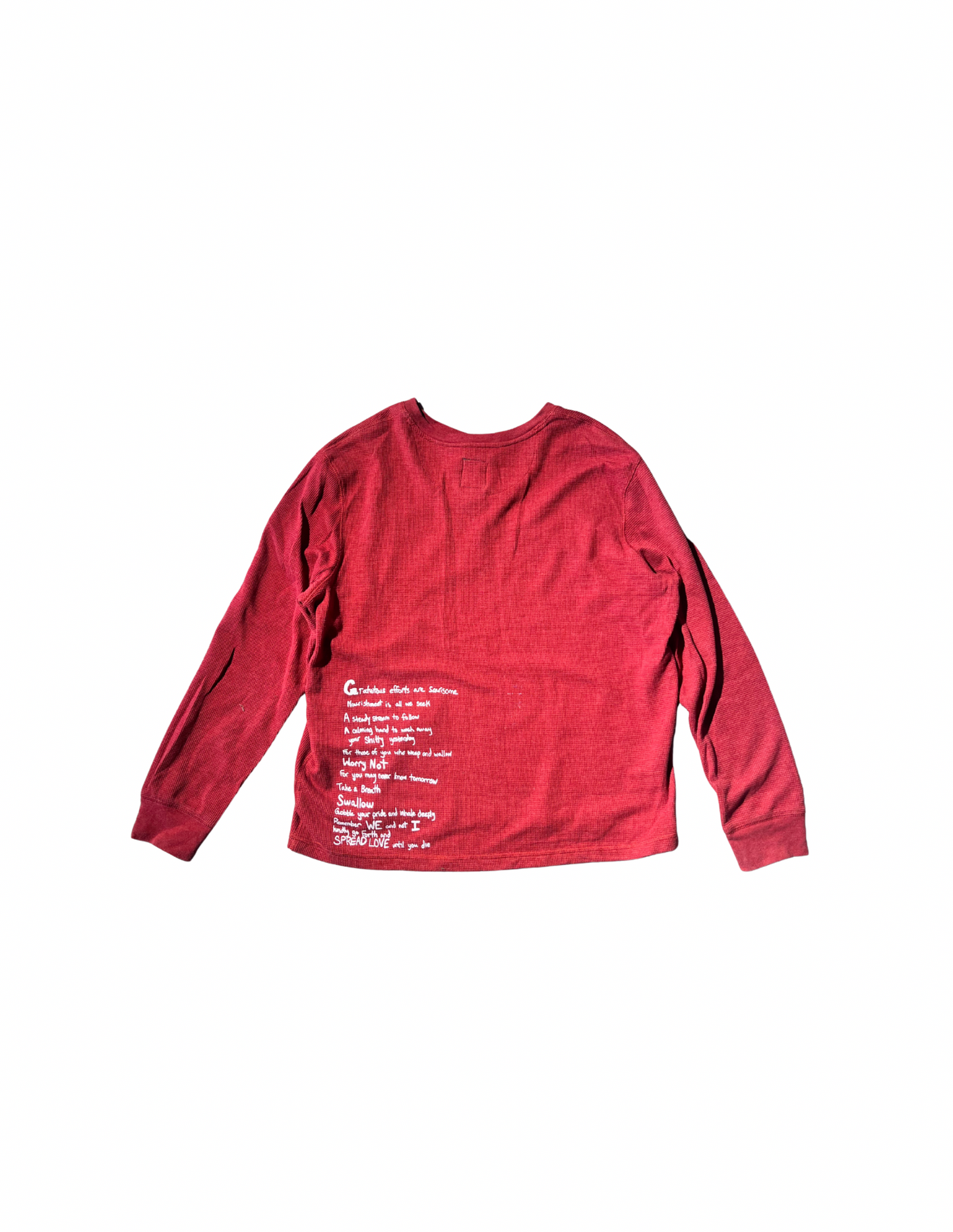 Gratuitous Efforts Waffle Red